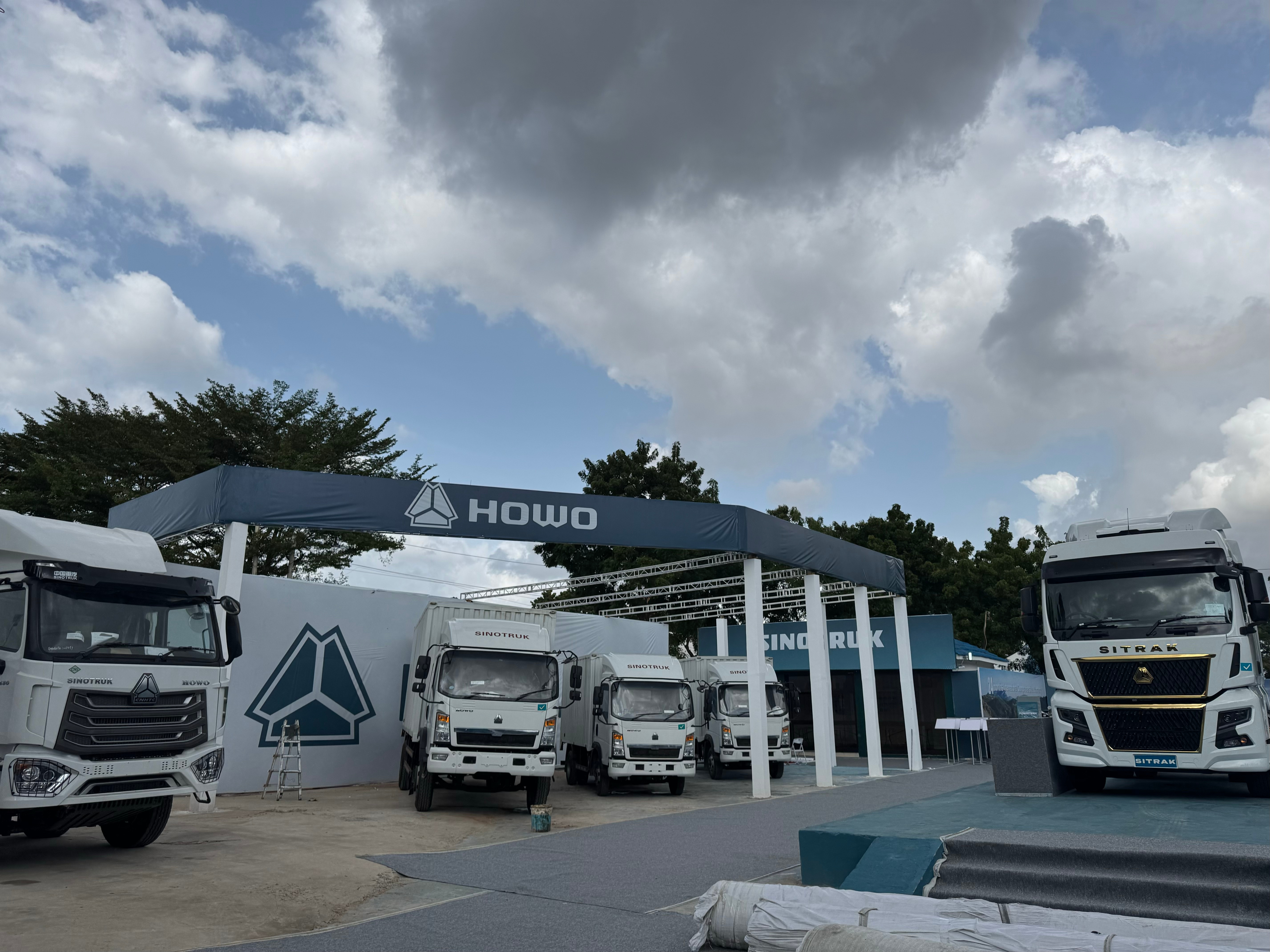SINOTRUK ярко представлен на ярмарке Сабасаба в Танзании