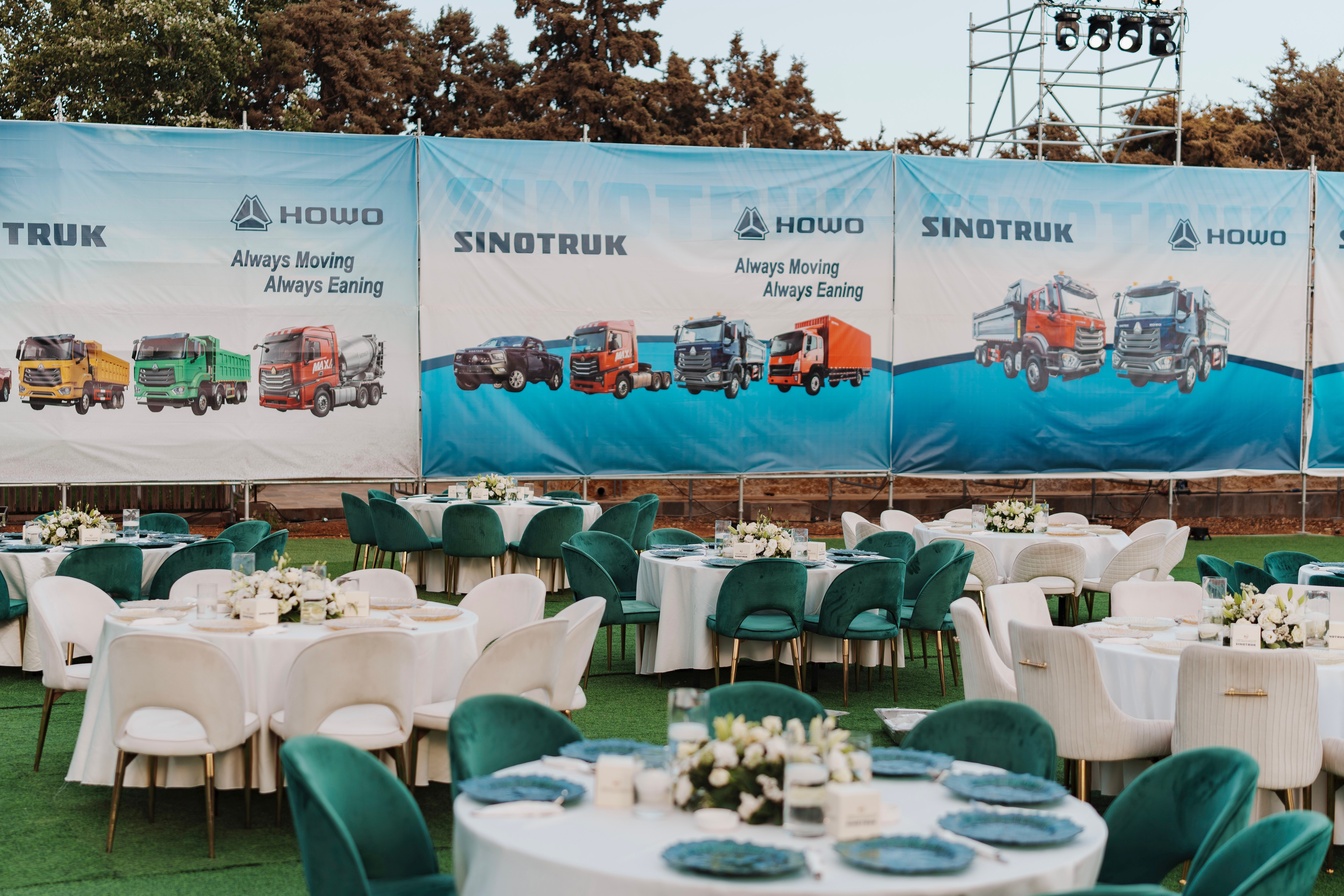 SINOTRUK провела в Иордании презентацию продукции бренда HOWO