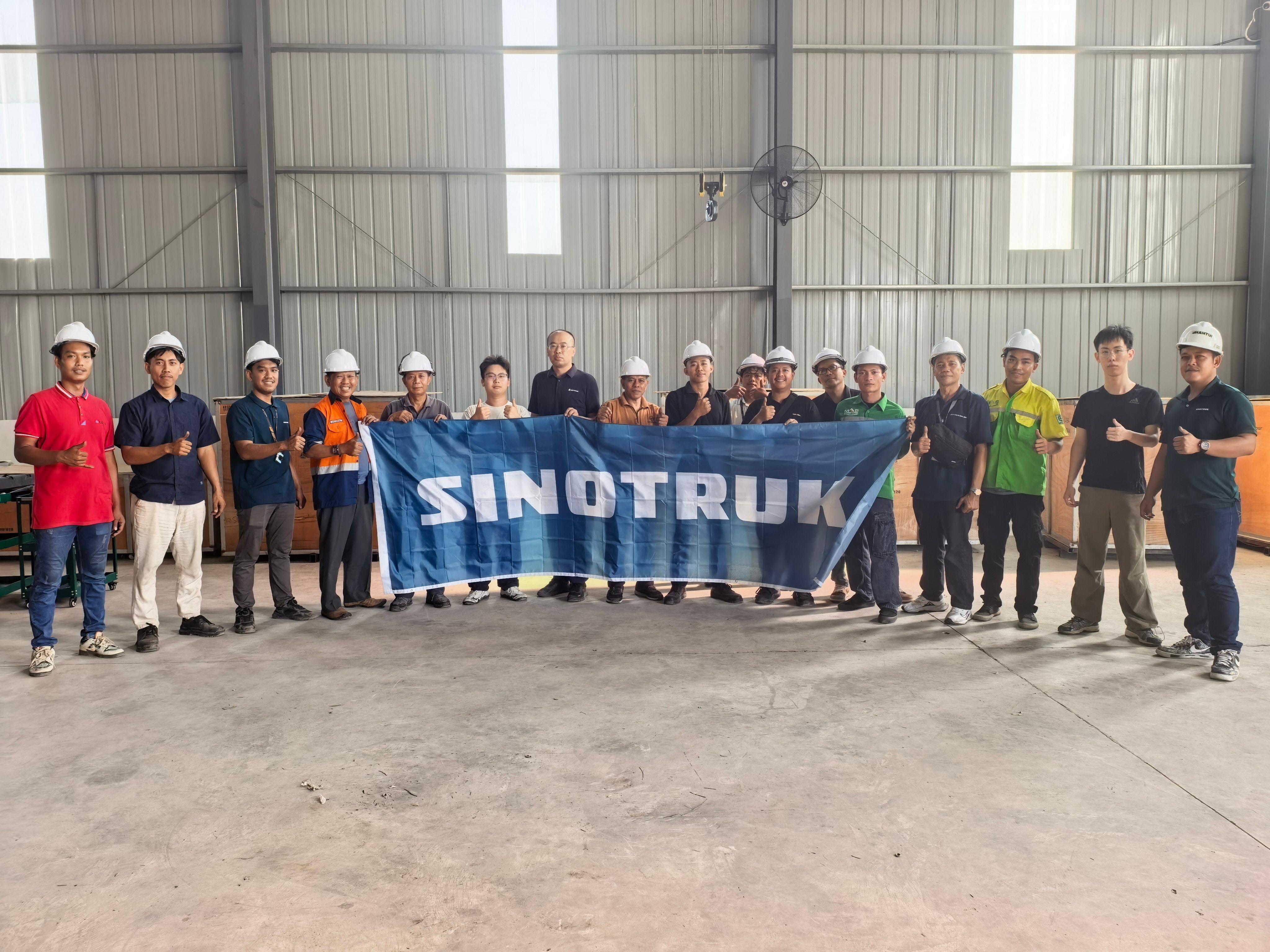 SINOTRUK: обучение сервису новых дилеров в Индонезии